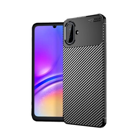 Samsung Galaxy A07 Kılıf Karbon Desenli Şık Negro Premium Silikon Kapak