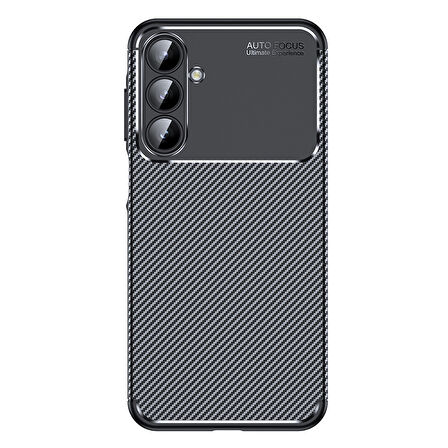 Samsung Galaxy A16 Kılıf Karbon Desenli Şık Tamia Premium Silikon Kapak