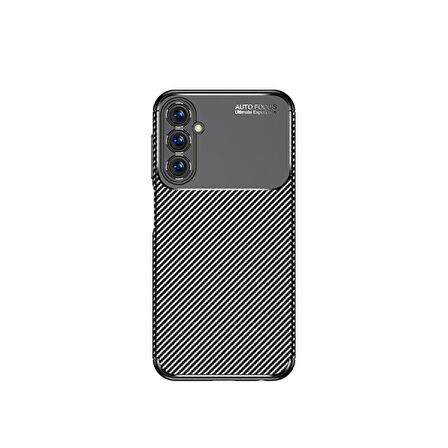 Samsung Galaxy A25 Kılıf Karbon Desenli Şık Negro Premium Silikon Kapak