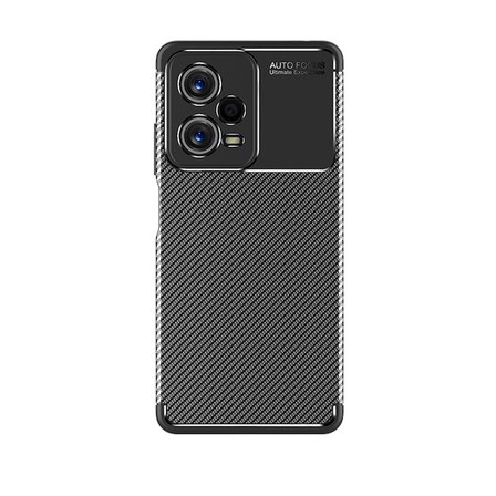 Redmi Note 12 5G Kılıf Karbon Desenli Şık Negro Premium Silikon Kapak