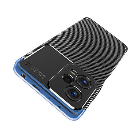 Xiaomi Mi 12 Pro Kılıf Karbon Desenli Esnek Yüksek Kaliteli Meteryalden Üretilmiş Silikon Kapak RYC/Negro