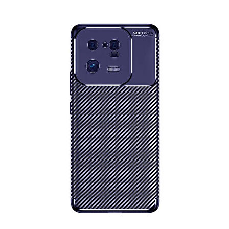 Xiaomi Mi 13 Pro Kılıf Karbon Desenli Şık Tamia Premium Silikon Kapak