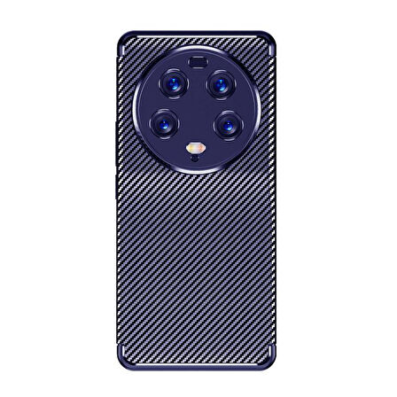 Xiaomi Mi 13 Ultra Kılıf Karbon Desenli Esnek Yüksek Kaliteli Meteryalden Üretilmiş Silikon Kapak RYC/Negro