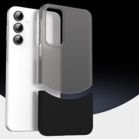 Galaxy S24 FE Ultra İnce Yapılı 2 Parçalı Forta Magsafe Sert Silikon Kapak