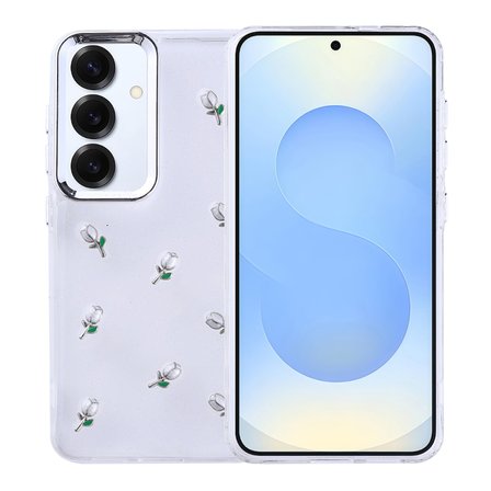 Samsung Galaxy S24 Plus Mini Figürlü ve Kamera Çerçeveli Ultra Sağlam Sararmaz Pole Premium Kapak