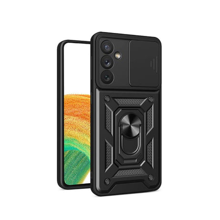Samsung Galaxy A34 Kamera Koruma Sürgülü ve Tam Koruma Sağlayan Sert Puma Silikon Kılıf