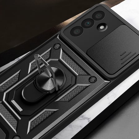 Samsung Galaxy A36 Kılıf Kamera Sürgülü ve Tam Koruma Sağlayan Sert Puma Silikon Kılıf