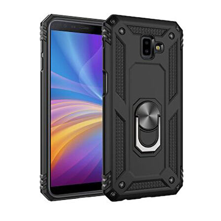 Samsung Galaxy J6 Plus Kılıf Tam Koruma Çift Katmanlı İbiza Sert Silikon Kapak