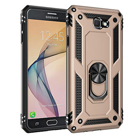 Samsung Galaxy J7 Prime Kılıf Tam Koruma Çift Katmanlı İbiza Sert Silikon Kapak