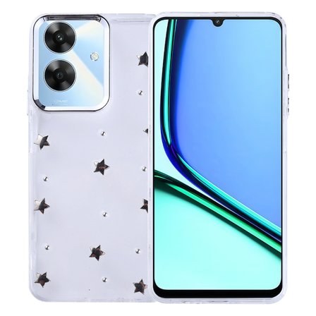 Realme Note 60 Kılıf Figürlü ve Sert Yapılı Şeffaf Sağlam Premium Silikon Kapak RYC/Kutup
