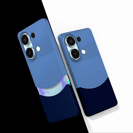 Redmi Note Note 13 Pro 4G Ultra İnce Yapılı 2 Parçalı Forta Sert Silikon Kapak