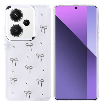 Redmi Note 13 Pro Plus 5G Kılıf Figürlü ve Sert Yapılı Şeffaf Sağlam Premium Silikon Kapak RYC/Kutup
