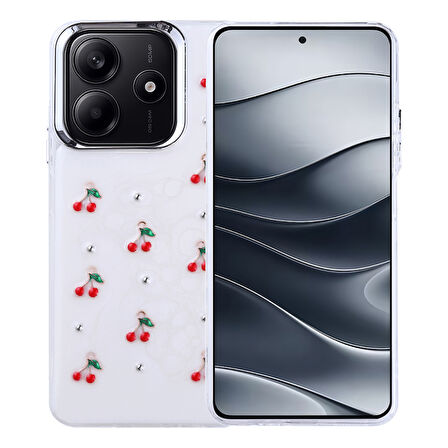 Redmi Note 14 4G Kılıf Figürlü ve Sert Yapılı Şeffaf Sağlam Premium Silikon Kapak RYC/Kutup
