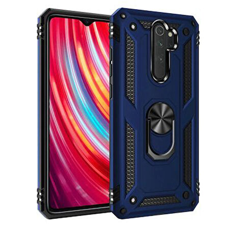 Redmi Note 8 Pro Kılıf Tam Koruma Çift Katmanlı İbiza Sert Silikon Kapak