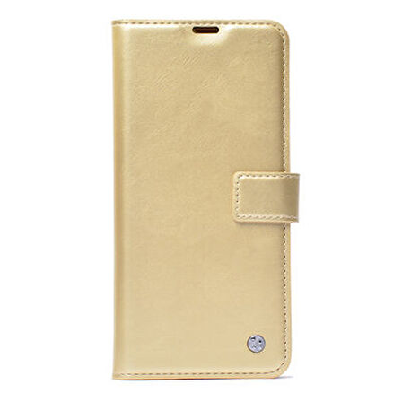 Samsung Galaxy M22 Kapaklı Kılıf Cüzdan Özellikli Şık Wallet Kapak