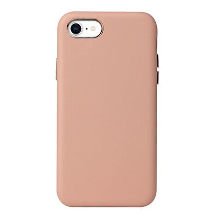 iPhone SE 2020 Wireless Şarj Destekli ve Kadife Kaplamalı Premium Pu Deri Kapak RYC/Eyzi