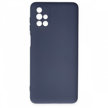 Samsung Galaxy M51 İçi Kadife Kaplı Esnek Silikon Kapak RYC/ Nano Lansman