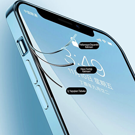 Redmi Note 12 5G Kılıf Kamera Lens Korumalı Razer Lens Silikon Kapak - Açık Mavi