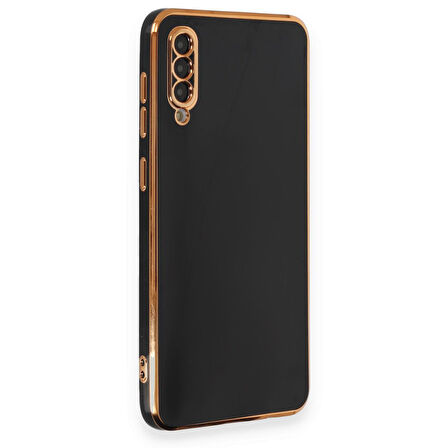 Samsung Galaxy A50 Kılıf Şık ve Parlak Silikon Kapak RYC/Volet