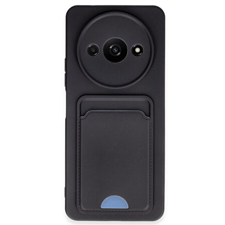 Poco C61 Kılıf Kart Hazneli Silikon Kapak RYC/Kelvin