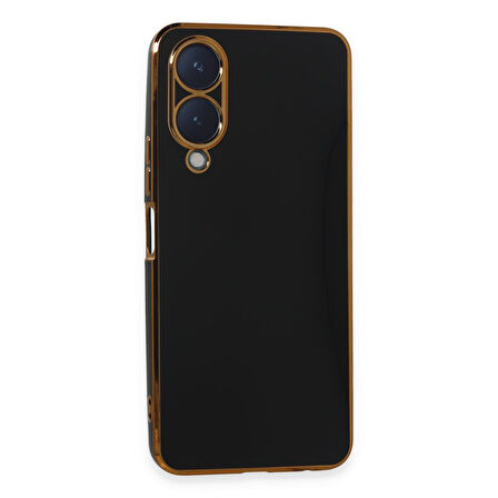 Vivo Y17S Kılıf Şık ve Parlak Silikon Kapak RYC/Volet