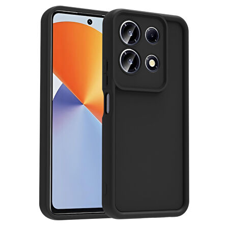 İnfinix Note 30 4G Kılıf Esnek ve Kamera Korumalı Mummy Silikon Kapak