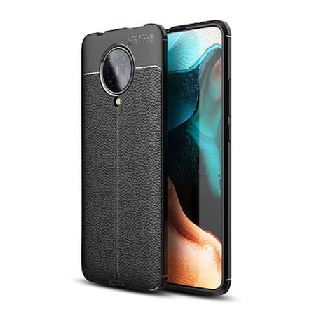 Redmi K30 Pro Kılıf Deri Silikon Yüzeyli Yüksek Kaliteli Sİlikondan Üretilmiş Premium Silikon Kapak RYC/Niss