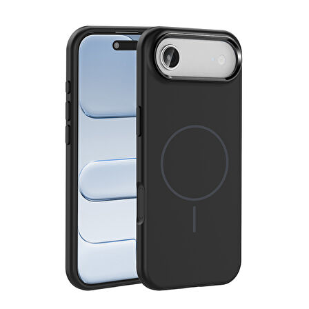 iPhone 17 Air Kılıf Kablosuz Şarj ve Magsafe Destekli Sarilen Premium Silikon Kapak