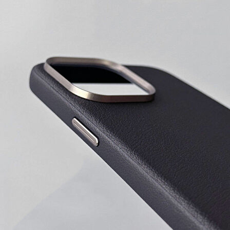 iPhone 16 Plus Kılıf Magsafe Özellikli PU Deri Monza Premium Kapak