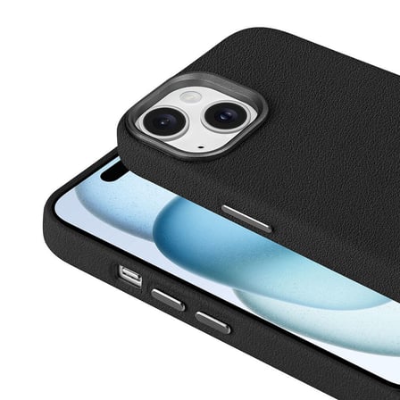 iPhone 16 Pro Kılıf Magsafe Şarj Özellikli PU Deri Adora Kapak