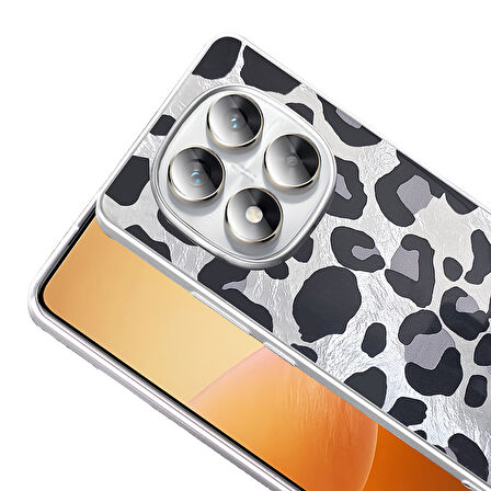 Redmi Note 14 4G Kılıf Desen Detaylı Şık Mep Premium Silikon Kapak