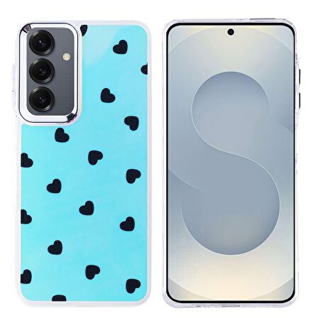 Samsung Galaxy S25 Kılıf Airbag özellikli ve Mini Figürlü Hadra Premium Silikon Kapak