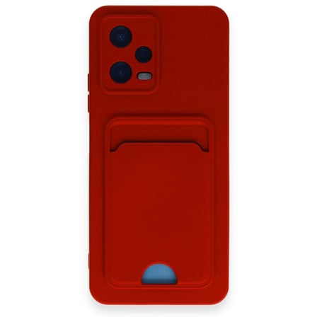 Poco X5 5G Kılıf Kart Hazneli Esnek Kelvin Silikon Kapak