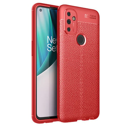 One Plus Nord N100 Kılıf Deri Silikon Yüzeyli Yüksek Kaliteli Sİlikondan Üretilmiş Premium Silikon Kapak RYC/Niss