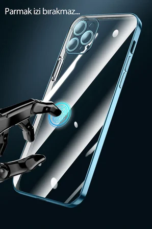 Samsung Galaxy S24 Plus Kılıf Kamera Lens Korumalı Razer Lens Silikon Kapak - Mor