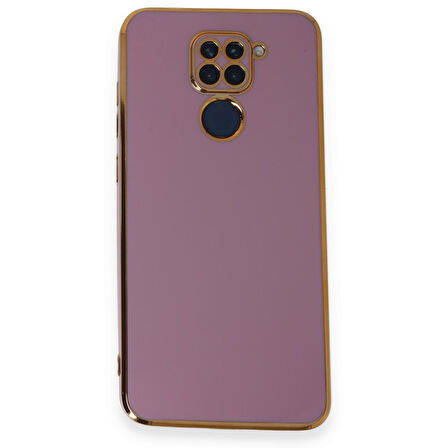 Redmi Note 9 Kılıf Şık ve Parlak Silikon Kapak RYC/Volet