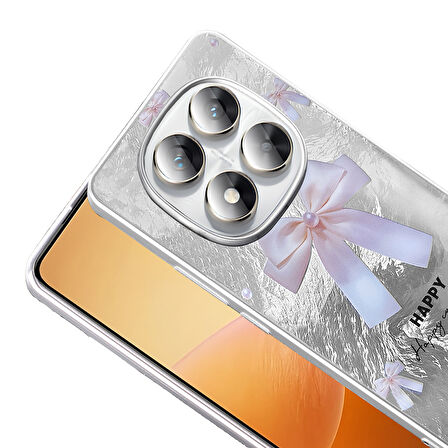 Poco X7 Pro Kılıf Desen Detaylı Şık Mep Premium Silikon Kapak