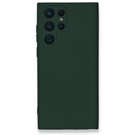 Samsung Galaxy S23 Ultra İçi Kadife Kaplı Esnek Silikon Kapak RYC/ Nano Lansman