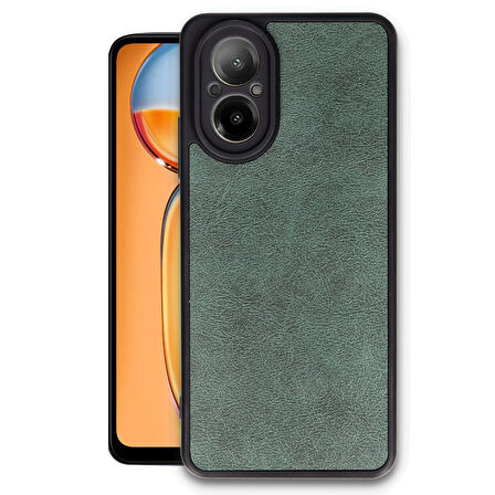 Realme 12 Lite Kılıf Şık Tasarımlı Premium Aras Deri Kapak