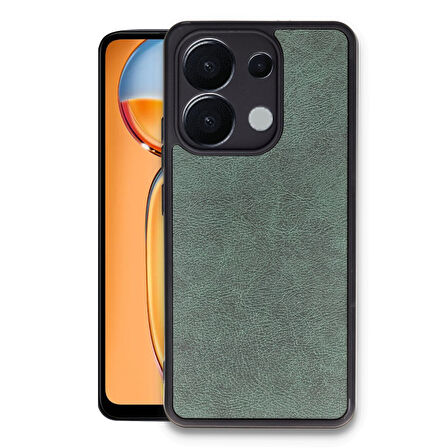 PocoX6 Kılıf Şık Görünümlü Deri Kapak RYC/Aras Deri