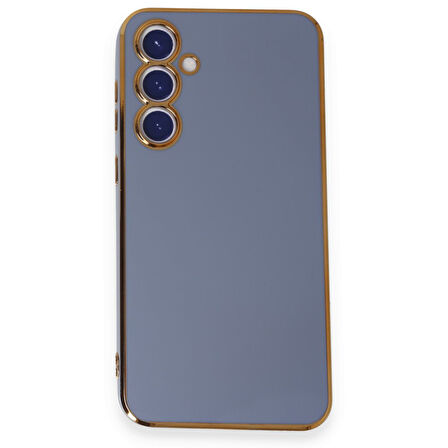 Samsung Galaxy S23 FE Kılıf Şık ve Parlak Silikon Kapak RYC/Volet