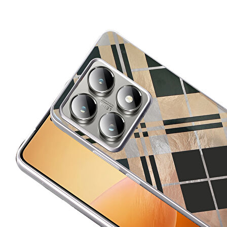 Xiaomi 14T Pro Kılıf Desen Detaylı Şık Mep Premium Silikon Kapak