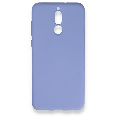 Huawei Mate 10 Lite Kılıf İçi Kadife Kaplı Nano Silikon Kapak - Lila