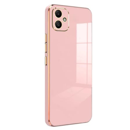 Samsung Galaxy A05 Kılıf Şık ve Parlak Silikon Kapak RYC/Volet