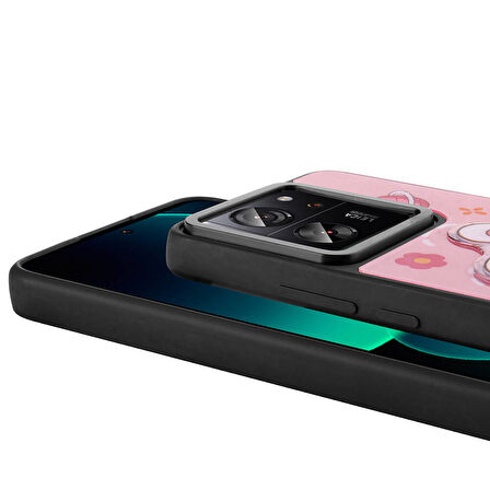 Galaxy S24 Kılıf Kabartma Parlak Figürlü Şık Anylove Premium Silikon Kapak