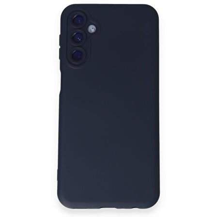 Samsung Galaxy M14 5G Kılıf İçi Kadife Kaplı Nano Silikon Kapak - Lacivert