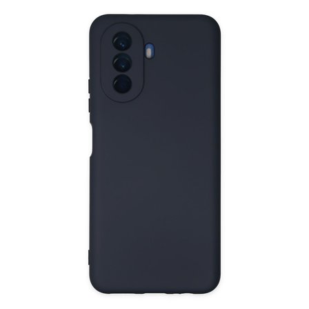 Huawei Nova Y70 Kılıf İçi Kadife Kaplı Nano Silikon Kapak - Lacivert