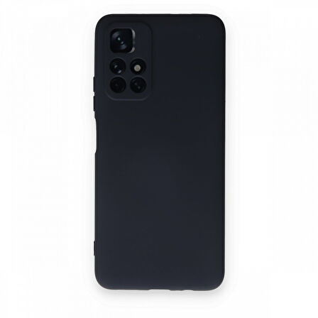 Redmi Note 11T İçi Kadife Kaplı Esnek Silikon Kapak RYC/ Nano Lansman