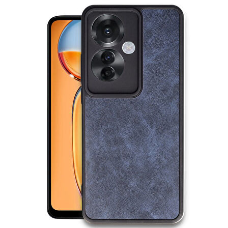 Oppo Reno 11F Kılıf Şık Tasarımlı Premium Aras Deri Kapak