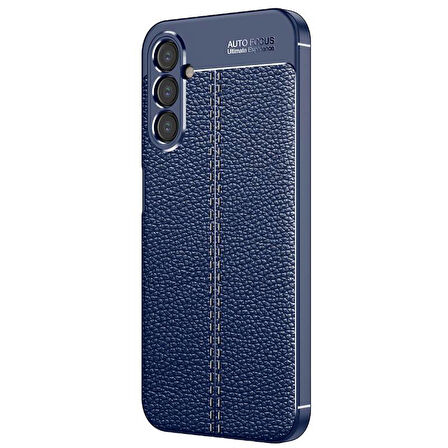 Samsung Galaxy A34 Kılıf Deri Desenli ve Esnek Yapılı Sağlam Derry Silikon Kılıf